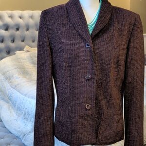 Talbots Women's Dark Brown Blazer